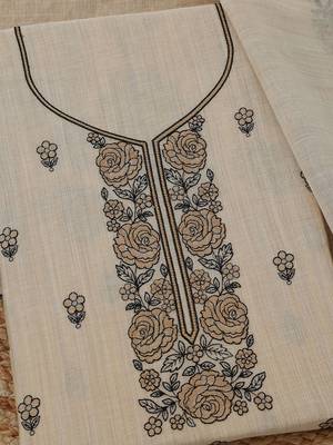 printed unstitched dress material 2