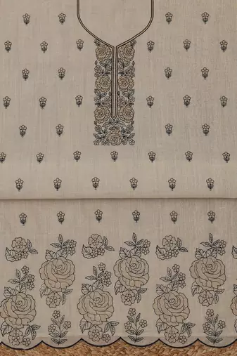 printed unstitched dress material