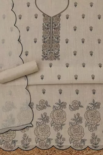 printed unstitched dress material