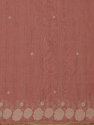 embroidered  cotton unstitched dress material 3