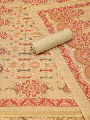 printed art silk unstitched dress material 3