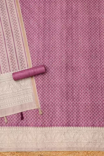 printed unstitched dress material