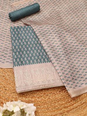 printed unstitched dress material 1