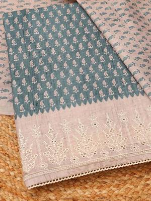 printed unstitched dress material 2