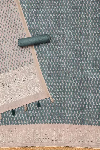 printed unstitched dress material
