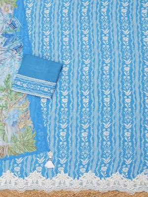 printed unstitched dress material 4