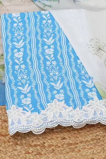 printed unstitched dress material