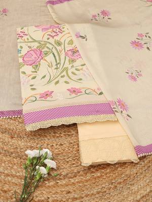 printed unstitched dress material 1