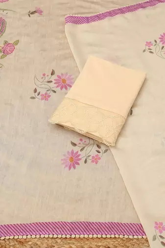 printed unstitched dress material