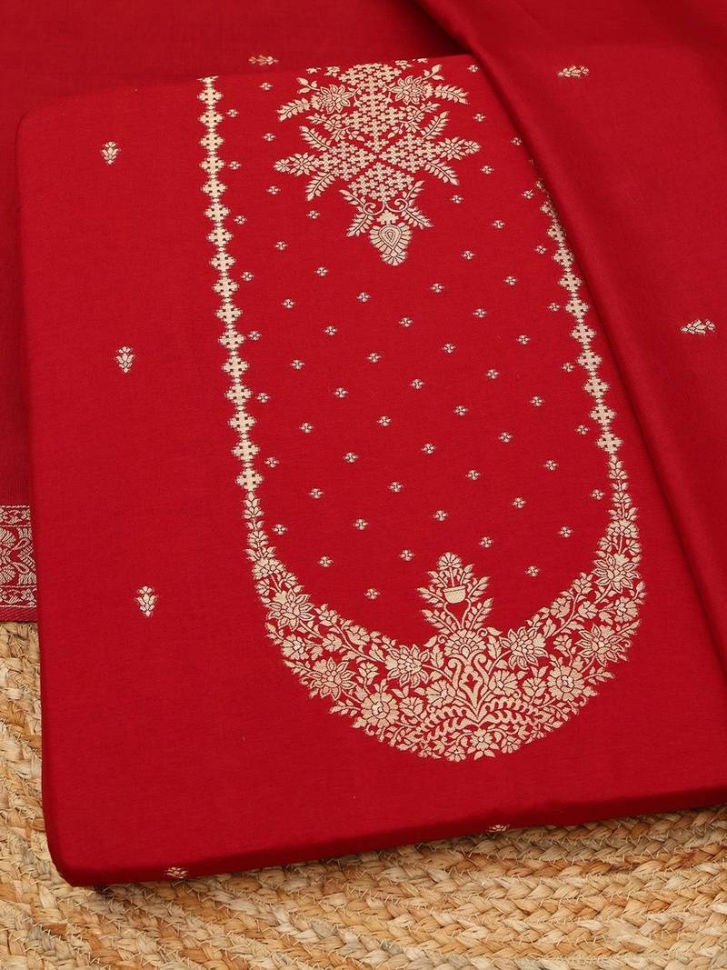 printed unstitched dress material