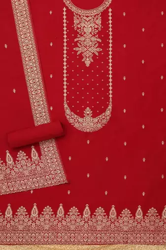 printed unstitched dress material