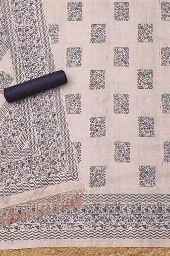 printed unstitched dress material