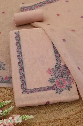 unstitched dress material