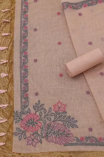 unstitched dress material