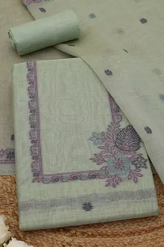 printed unstitched dress material