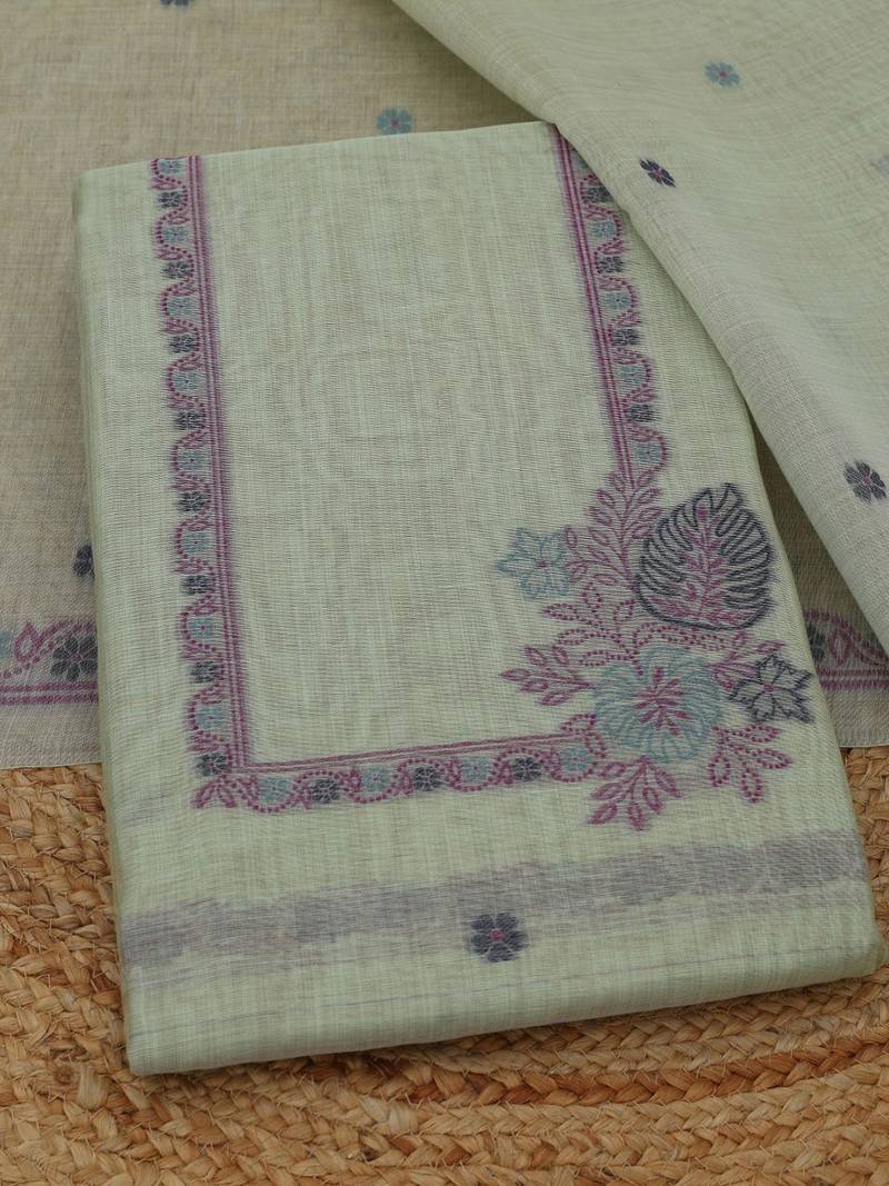 printed unstitched dress material