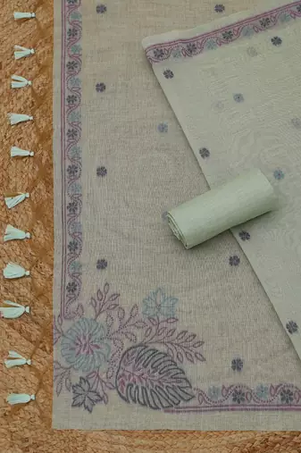 printed unstitched dress material