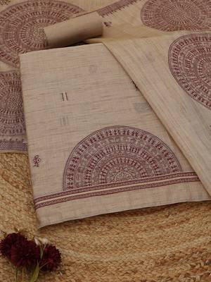 printed unstitched dress material 1