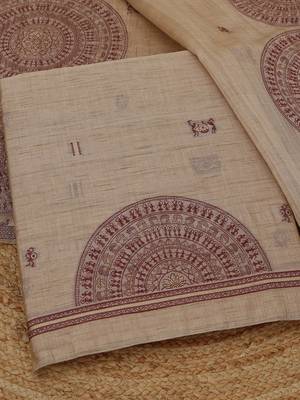 printed unstitched dress material 2