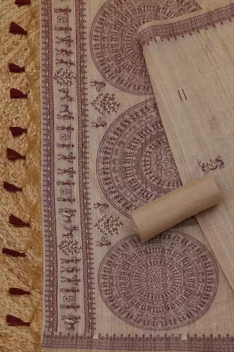 printed unstitched dress material