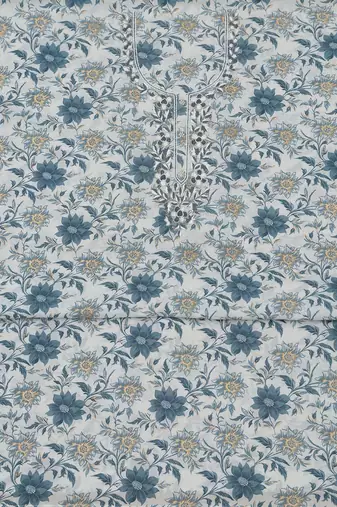 printed unstitched dress material