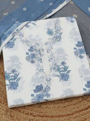 printed unstitched dress material 2