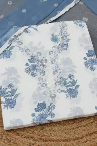 printed unstitched dress material