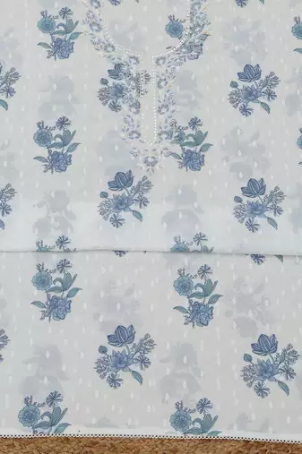 printed unstitched dress material
