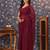 Magenta embellished sarees
