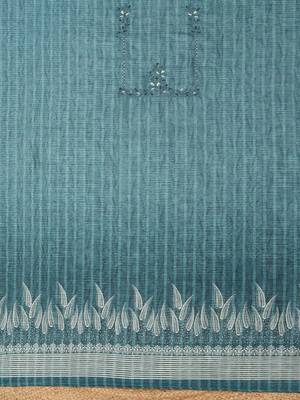 printed art silk unstitched dress material 3