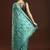 Green woven design chanderi sarees with blouse piece