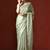 Green sarees with blouse piece