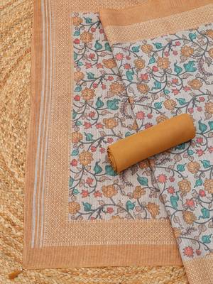 printed unstitched dress material 1