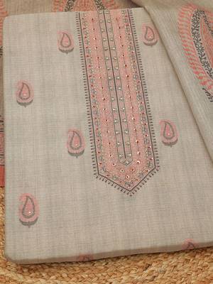 printed unstitched dress material 2
