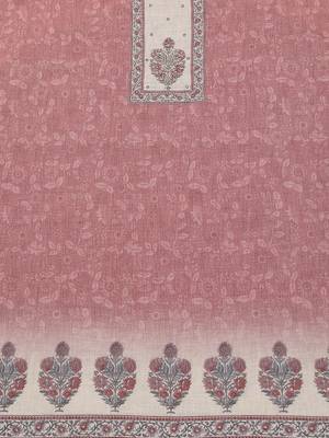 printed linen unstitched dress material 5