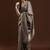 Grey woven design muga sarees with blouse piece