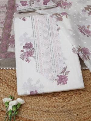 printed unstitched dress material 1
