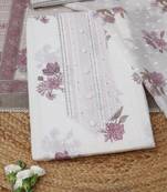 printed unstitched dress material