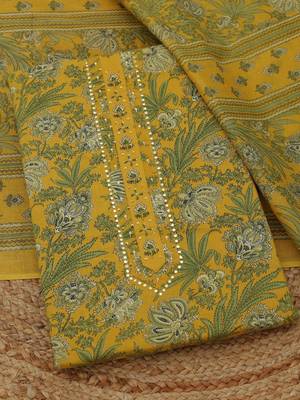 printed unstitched dress material 1