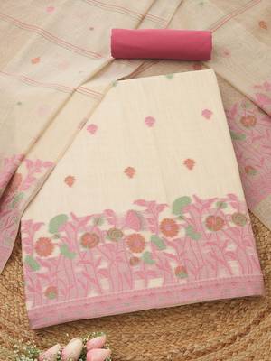 printed  cotton unstitched dress material 1