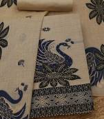 embroidered unstitched dress material