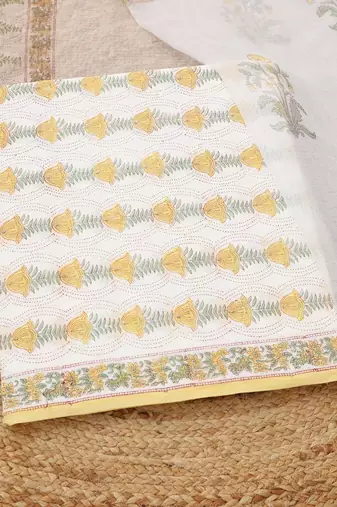 Printed Unstitched Dress Material