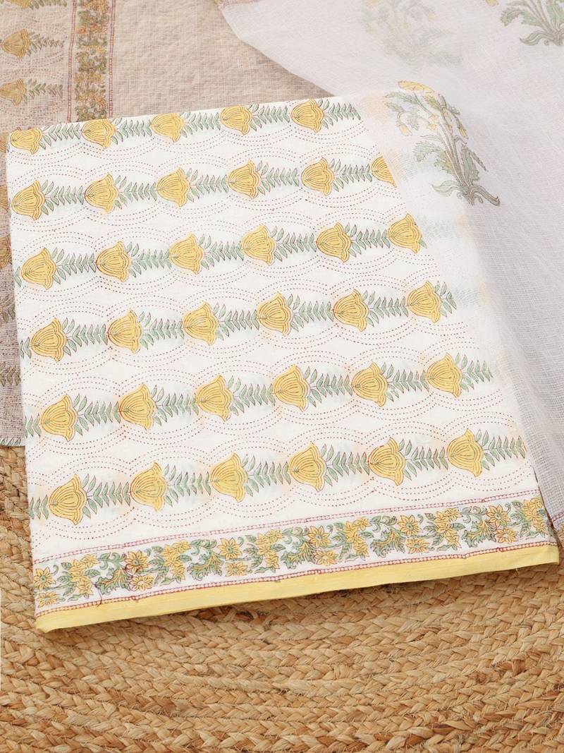 Printed Unstitched Dress Material