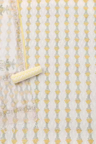 Printed Unstitched Dress Material