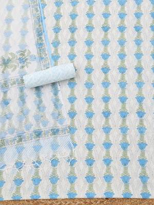 Printed Unstitched Dress Material 5