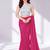 Silver polyester elastin zari stretchable round neck sleeveless blouse