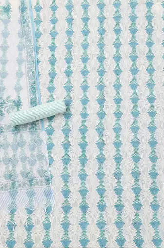 Printed Unstitched Dress Material