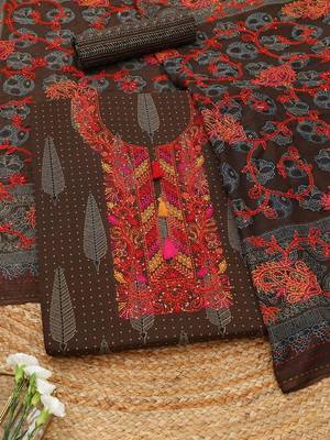Printed Unstitched Dress Material 1