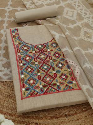 Printed Unstitched Dress Material 1