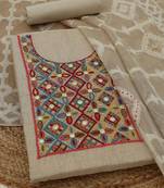 Printed Unstitched Dress Material